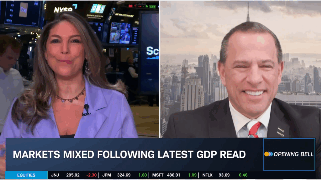 Aquinas Wealth Advisors discusses market sentiment during a Schwab Network Opening Bell segment.